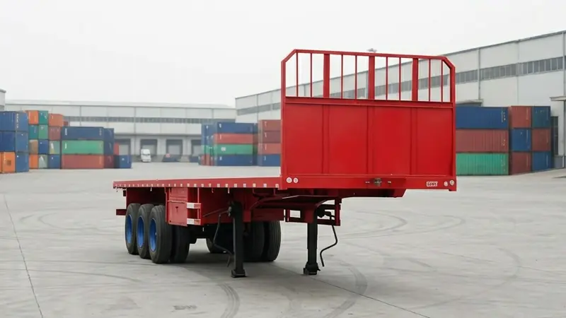 Flatbed semi-trailer