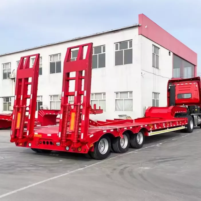 Gooseneck Flatbed Semi-Trailer ປັບປຸງການຂົນສົ່ງສິນຄ້າໜັກແນວໃດ?
