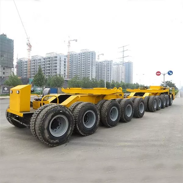 Heavy-Duty Wide-Body Beam Transport Semi-Trailer