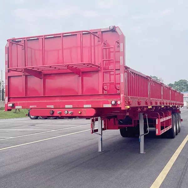 Lightweight Side-Tipping Dump Semi-Trailer